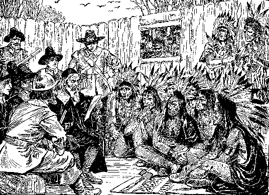 [Illustration] from Mary of Plymouth by James Otis