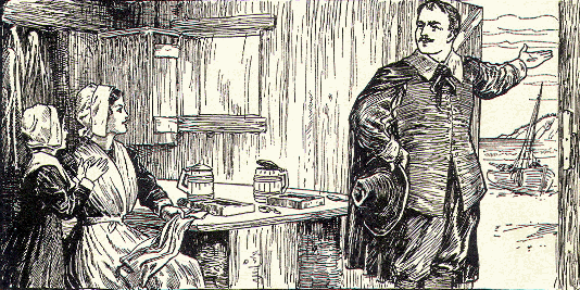 [Illustration] from Mary of Plymouth by James Otis