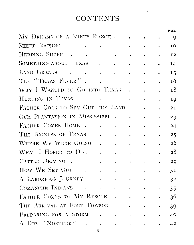 [Contents, Page 1 of 4] from Philip of Texas by James Otis