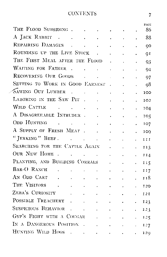 [Contents, Page 3 of 4] from Philip of Texas by James Otis