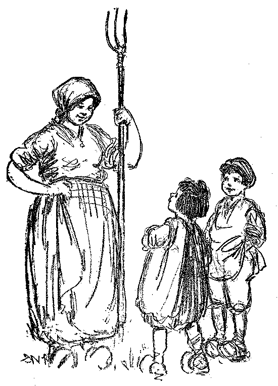 [Illustration] from Belgian Twins by Lucy F. Perkins