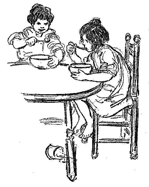 [Illustration] from Belgian Twins by Lucy F. Perkins