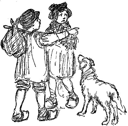 [Illustration] from Belgian Twins by Lucy F. Perkins