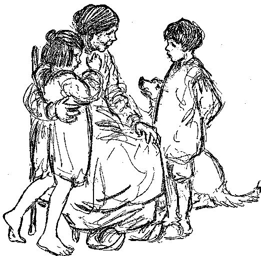 [Illustration] from Belgian Twins by Lucy F. Perkins