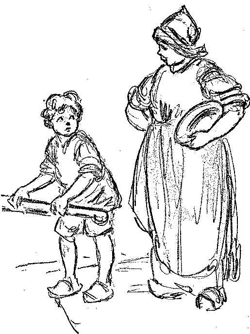 [Illustration] from Belgian Twins by Lucy F. Perkins