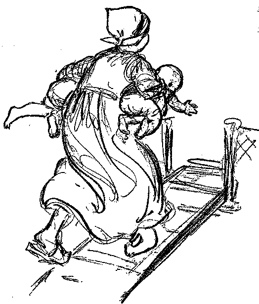 [Illustration] from Belgian Twins by Lucy F. Perkins