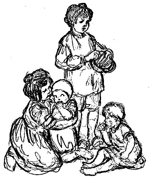 [Illustration] from Belgian Twins by Lucy F. Perkins