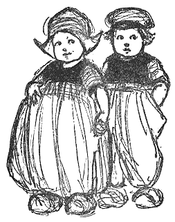 [Illustration] from Dutch Twins by Lucy F. Perkins