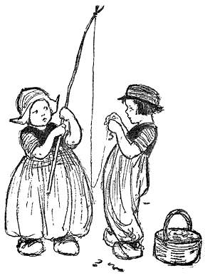 [Illustration] from Dutch Twins by Lucy F. Perkins