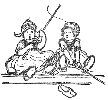 [Illustration] from Dutch Twins by Lucy F. Perkins