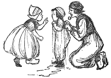 [Illustration] from Dutch Twins by Lucy F. Perkins