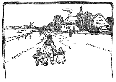 [Illustration] from Dutch Twins by Lucy F. Perkins