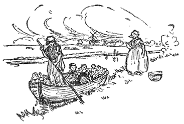 [Illustration] from Dutch Twins by Lucy F. Perkins