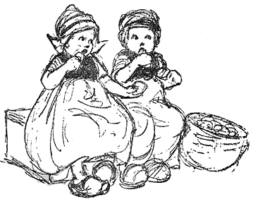 [Illustration] from Dutch Twins by Lucy F. Perkins