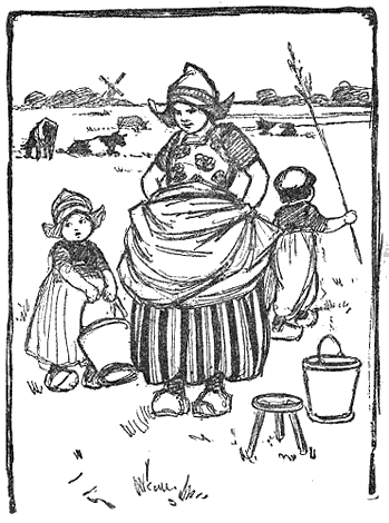 [Illustration] from Dutch Twins by Lucy F. Perkins