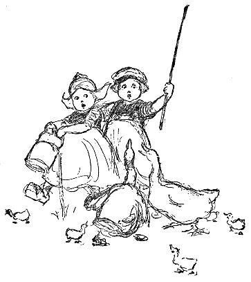 [Illustration] from Dutch Twins by Lucy F. Perkins