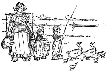 [Illustration] from Dutch Twins by Lucy F. Perkins