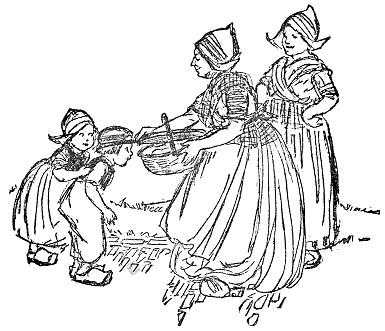 [Illustration] from Dutch Twins by Lucy F. Perkins