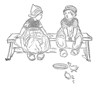 [Illustration] from Dutch Twins by Lucy F. Perkins