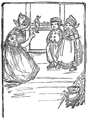 [Illustration] from Dutch Twins by Lucy F. Perkins