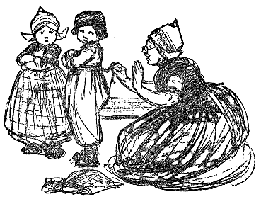 [Illustration] from Dutch Twins by Lucy F. Perkins