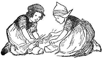 [Illustration] from Dutch Twins by Lucy F. Perkins