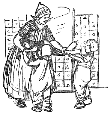 [Illustration] from Dutch Twins by Lucy F. Perkins