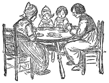 [Illustration] from Dutch Twins by Lucy F. Perkins