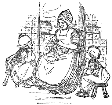 [Illustration] from Dutch Twins by Lucy F. Perkins