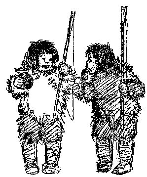 [Illustration] from Eskimo Twins by Lucy F. Perkins