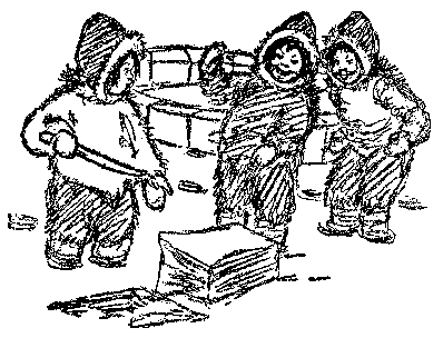 [Illustration] from Eskimo Twins by Lucy F. Perkins