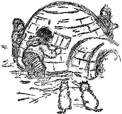 [Illustration] from Eskimo Twins by Lucy F. Perkins