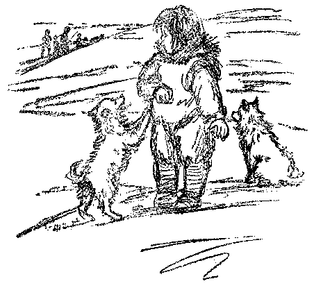 [Illustration] from Eskimo Twins by Lucy F. Perkins