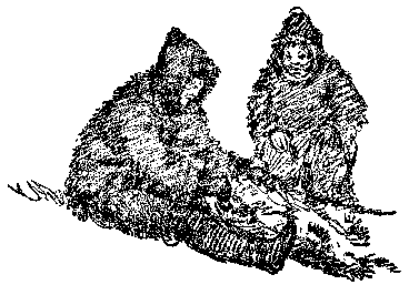 [Illustration] from Eskimo Twins by Lucy F. Perkins