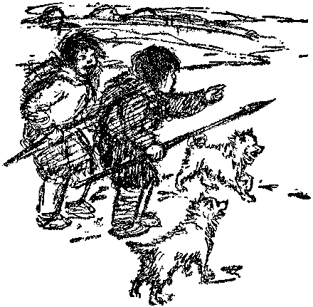 [Illustration] from Eskimo Twins by Lucy F. Perkins