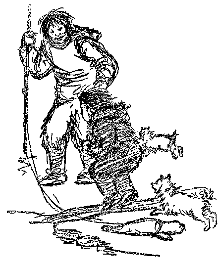 [Illustration] from Eskimo Twins by Lucy F. Perkins