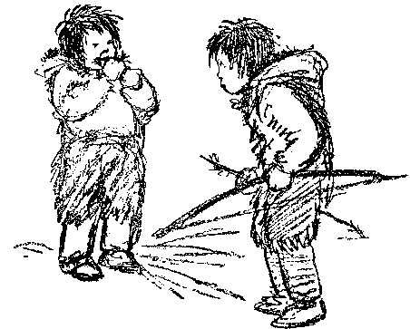 [Illustration] from Eskimo Twins by Lucy F. Perkins