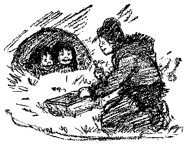 [Illustration] from Eskimo Twins by Lucy F. Perkins