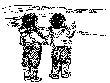 [Illustration] from Eskimo Twins by Lucy F. Perkins