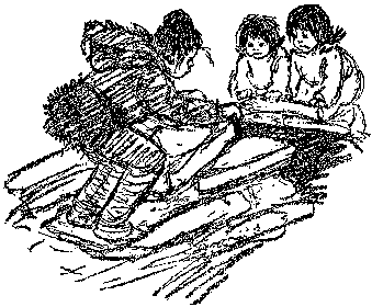 [Illustration] from Eskimo Twins by Lucy F. Perkins