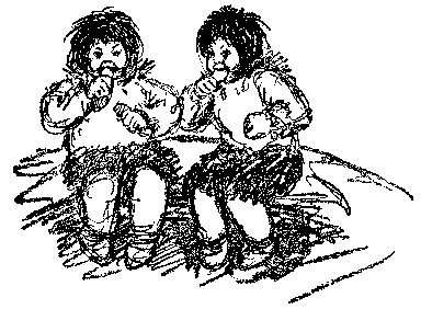 [Illustration] from Eskimo Twins by Lucy F. Perkins