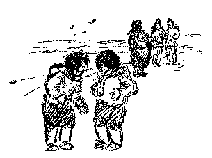 [Illustration] from Eskimo Twins by Lucy F. Perkins