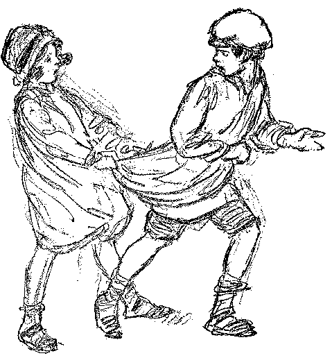 [Illustration] from French Twins by Lucy F. Perkins