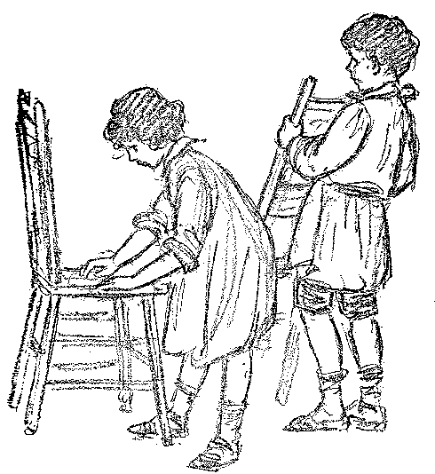 [Illustration] from French Twins by Lucy F. Perkins