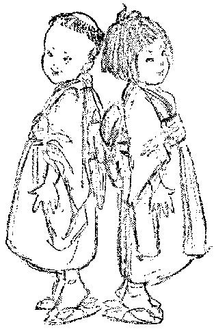 [Twins] from Japanese Twins by Lucy F. Perkins