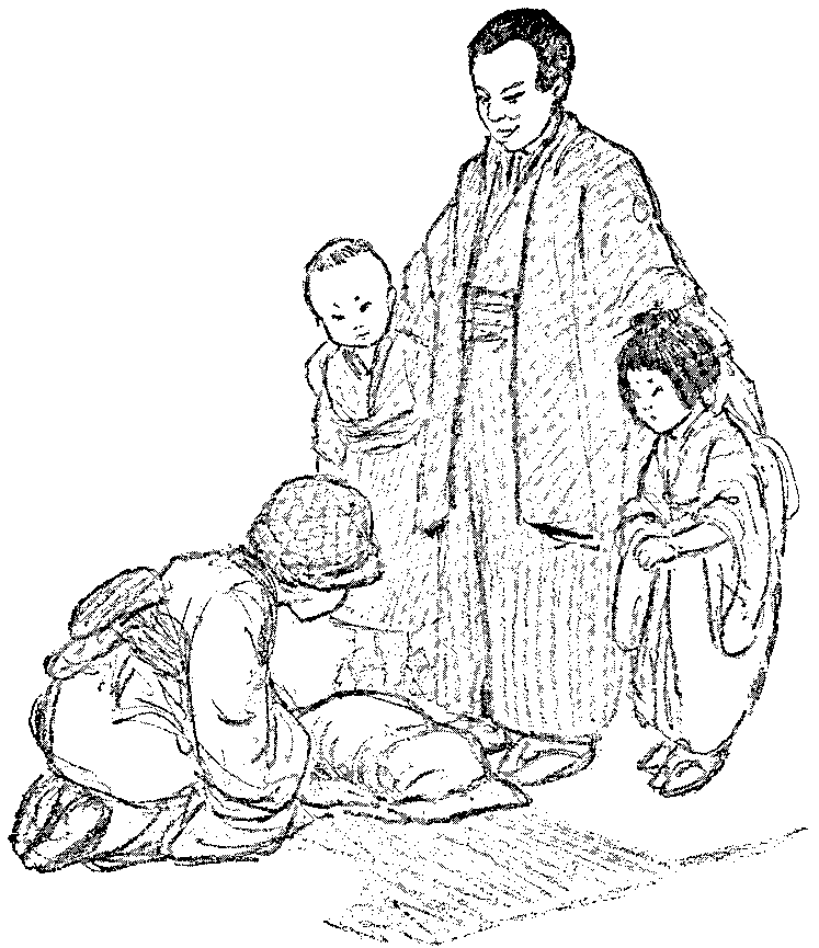 [Illustration] from Japanese Twins by Lucy F. Perkins