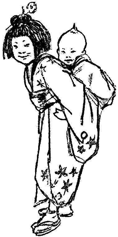 [Illustration] from Japanese Twins by Lucy F. Perkins