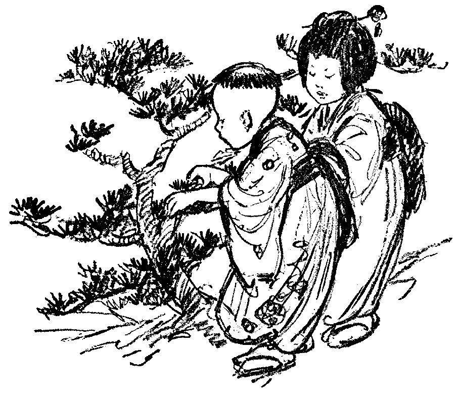 [Illustration] from Japanese Twins by Lucy F. Perkins