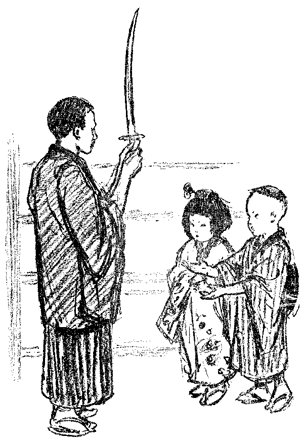 [Illustration] from Japanese Twins by Lucy F. Perkins