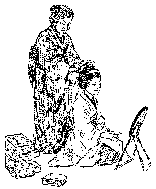 [Illustration] from Japanese Twins by Lucy F. Perkins